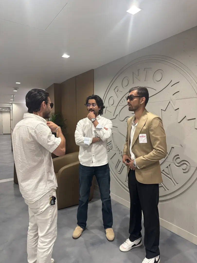 a man running on a race track